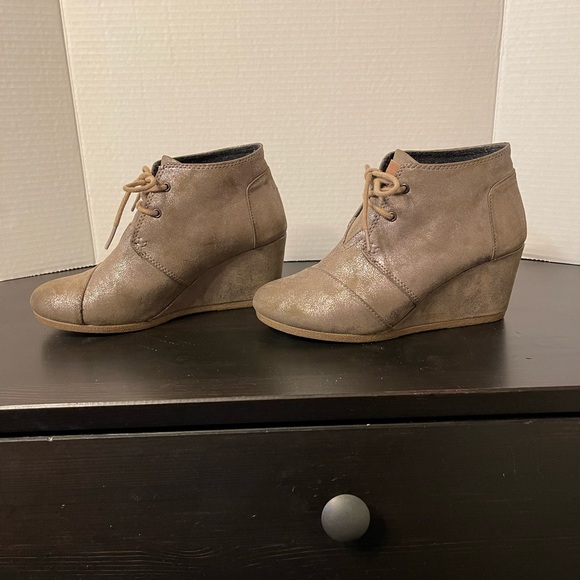 Toms Kala Wedge Bootie womens 7 - Picture 4 of 7